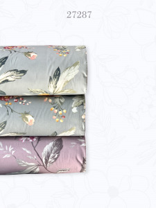 large leaves ranforce fabric pattern turkey istanbul