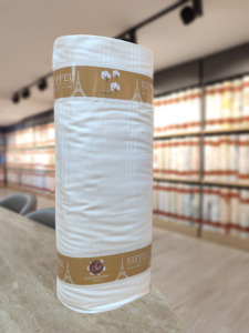 jacquard checkered tencel