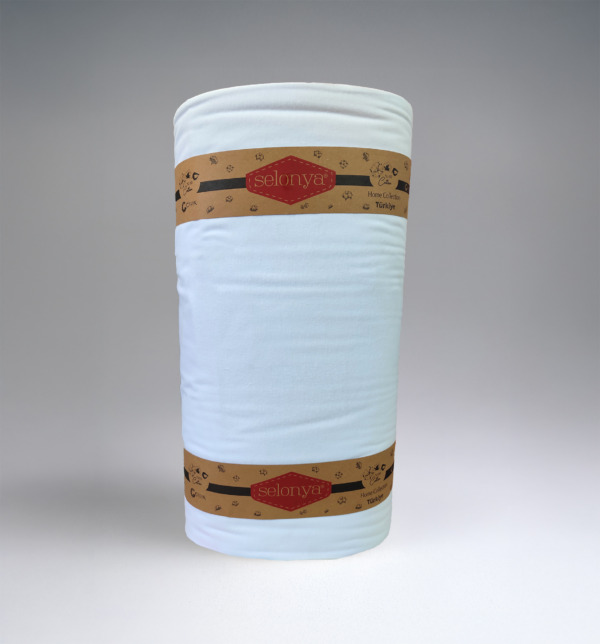 flannel white selonya