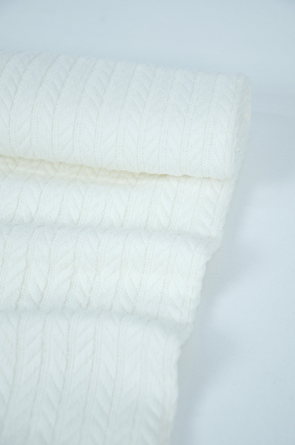 KNITTED PIQUE Ö1 WHITE 240CM - Image 2