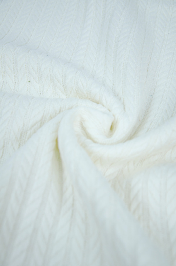 KNITTED PIQUE Ö1 WHITE 240CM - Image 4