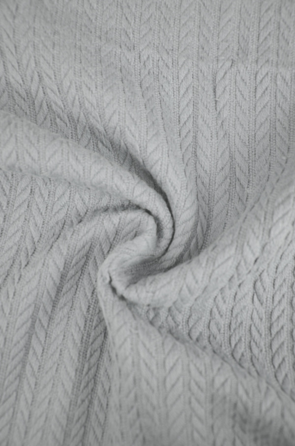 KNITTED PIQUE Ö34 LIGHT GREY 240CM - Image 2