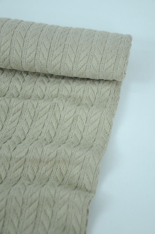 KNITTED PIQUE Ö4 DARK GREY 240CM - Image 3