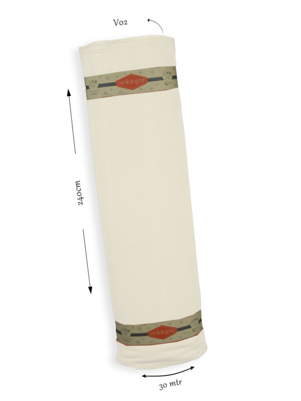 MADAME COCO PIQUE M2 CREAM 240CM