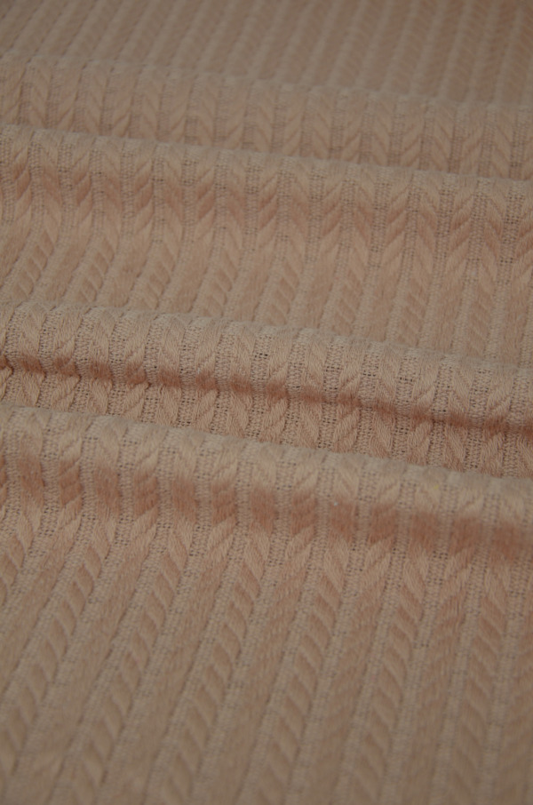 KNITTED PIQUE Ö23 BROWN 240CM - Image 2