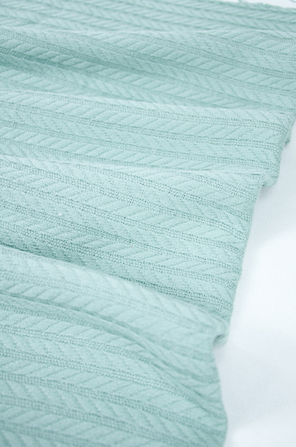 KNITTED PIQUE Ö30 MINT GREEN 240CM - Image 2