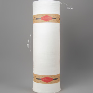 MUSLIN 2 LAYER V01 WHITE