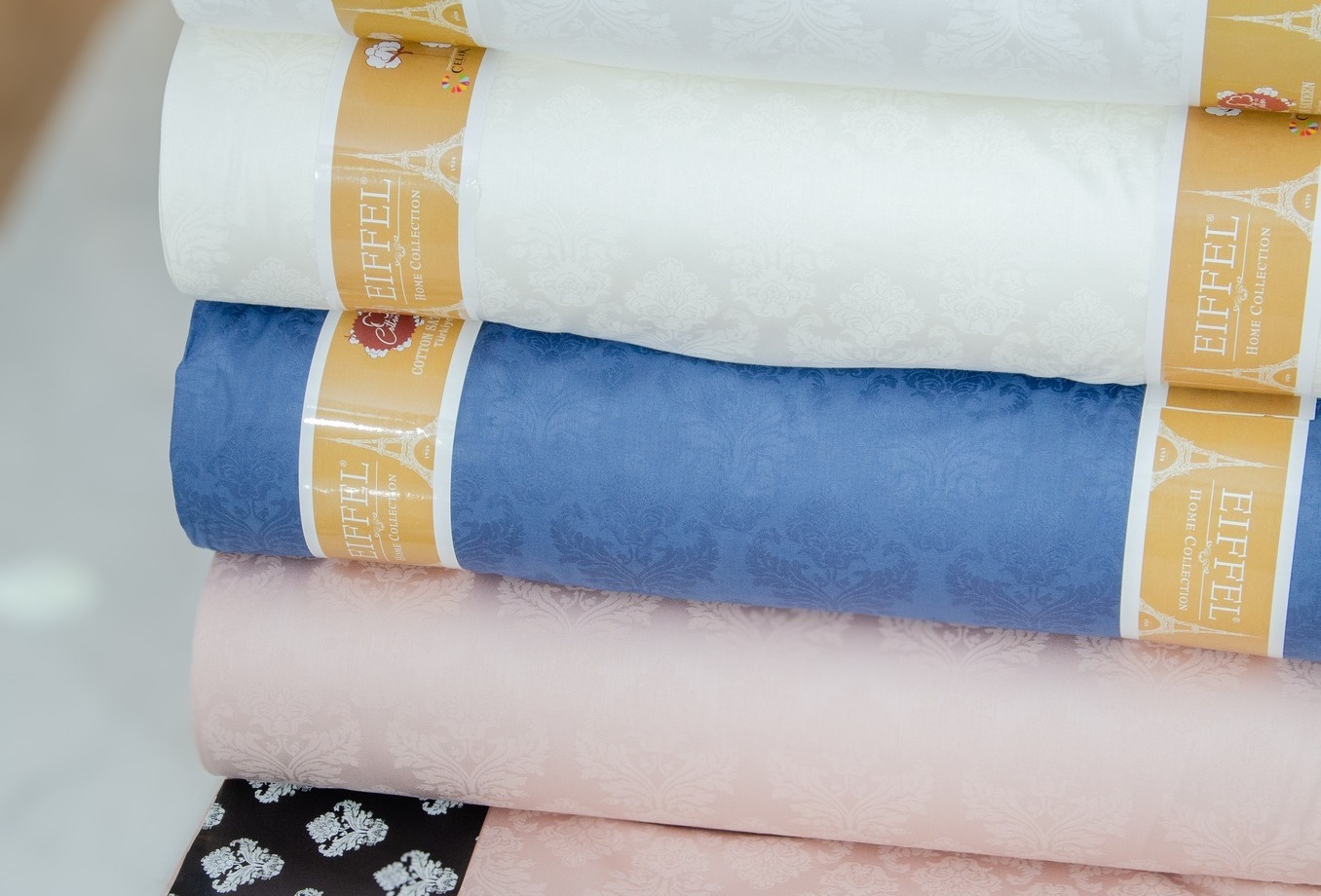 jacquard satin fabric selonya eiffel