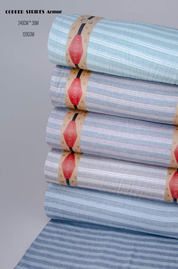 COPPER STRIPES DOBBY